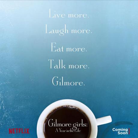 PÓSTER OFICIAL DE 'GILMORE GIRLS: A YEAR IN THE LIFE'