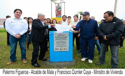 MINISTRO DE VIVIENDA INAUGURA OBRAS EN MALA…