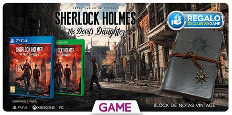 Revelado el regalo de reserva de Sherlock Holmes: The Devil's Daughter