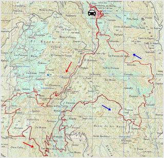 Santibanes de Murias-Les Moces-La Yana Calva-La L.longa-Fresnosa-Cul.lá'l Guechu