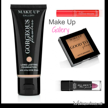 Make Up Gallery, la nueva marca low cost que ha llegado a mi tocador .