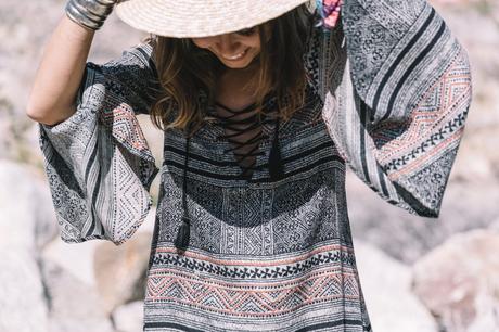 Elvis Honeymoon Hideway Boho_Dress-Lace_Up_Dress-Lack_of_Color-Revolve_Clothing-Straw_Hat-Soludos_Espadrilles-Palm_Springs-Outfit-Collage_Vintage-46