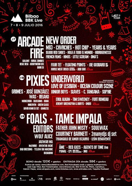 Bilbao BBK Live 2016 Bilbao BBK Live 2016
