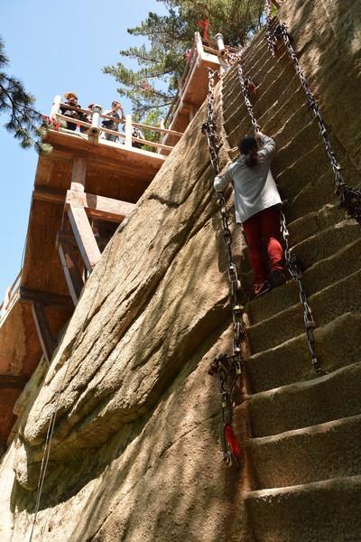 Hua Shan mountain- ascension a una de las 5 montañas sagradas de China