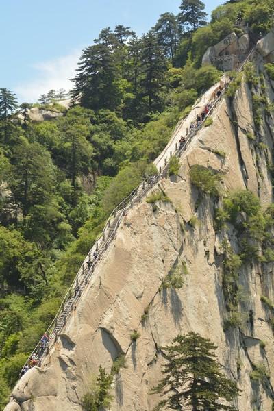 Hua Shan mountain- ascension a una de las 5 montañas sagradas de China