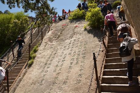 Hua Shan mountain- ascension a una de las 5 montañas sagradas de China