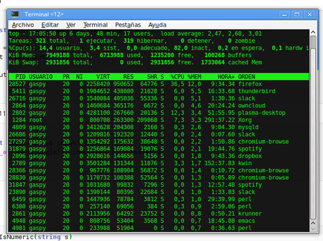 Cómo conocer CPU y memoria ocupada por un grupo de procesos con el mismo nombre Cómo conocer CPU y memoria ocupada por un grupo de procesos con el mismo nombre