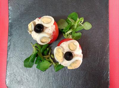 Tomates rellenos de arroz Tomates rellenos de arroz