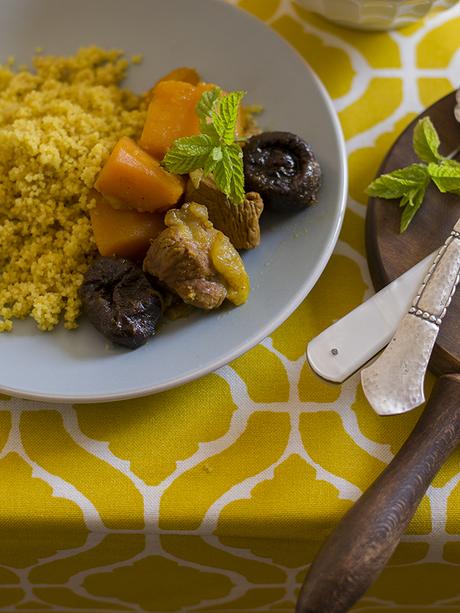 TAJINE DE CORDERO Y CALABAZA TAJINE DE CORDERO Y CALABAZA