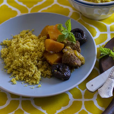 TAJINE DE CORDERO Y CALABAZA TAJINE DE CORDERO Y CALABAZA