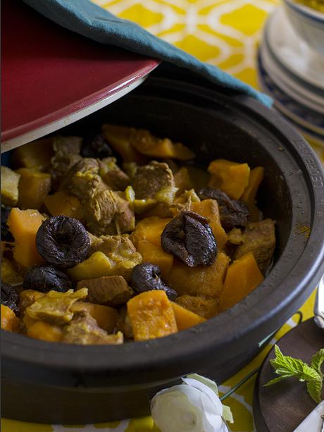 TAJINE DE CORDERO Y CALABAZA TAJINE DE CORDERO Y CALABAZA