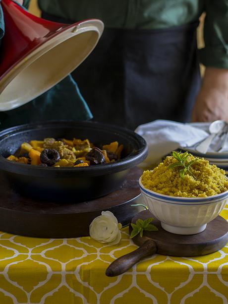TAJINE DE CORDERO Y CALABAZA TAJINE DE CORDERO Y CALABAZA