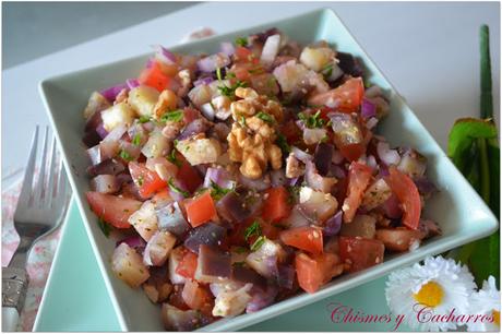 Ensalada de Berenjenas al Vapor