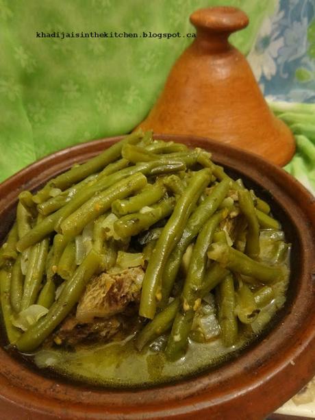 TAGINE DE BŒUF AUX HARICOTS VERTS / BEEF TAGINE WITH GREEN BEANS / TAGINE DE TERNERA CON JUDIAS VERDES / طاجين اللحم بالفاصوليا الخضراء TAGINE DE BŒUF AUX HARICOTS VERTS / BEEF TAGINE WITH GREEN BEANS / TAGINE DE TERNERA CON JUDIAS VERDES / طاجين اللحم بالفاصوليا الخضراء