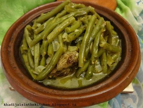 TAGINE DE BŒUF AUX HARICOTS VERTS / BEEF TAGINE WITH GREEN BEANS / TAGINE DE TERNERA CON JUDIAS VERDES / طاجين اللحم بالفاصوليا الخضراء TAGINE DE BŒUF AUX HARICOTS VERTS / BEEF TAGINE WITH GREEN BEANS / TAGINE DE TERNERA CON JUDIAS VERDES / طاجين اللحم بالفاصوليا الخضراء