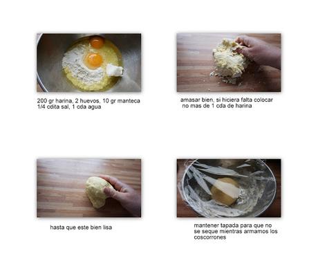 Coscorrones con dulce de leche Coscorrones con dulce de leche