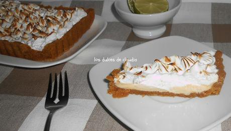 Tarta de lima sin gluten Tarta de lima sin gluten