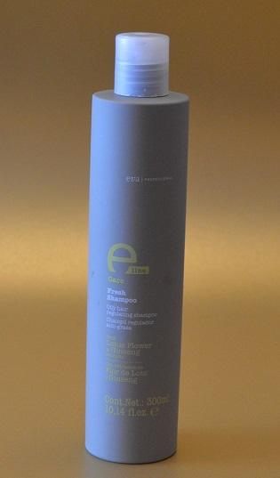 Los productos capilares de la línea E-line de EVA PROFESSIONAL: Fresh Champú y Fix Colour