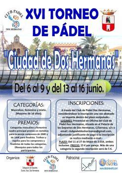 XVI Torneo de pádel