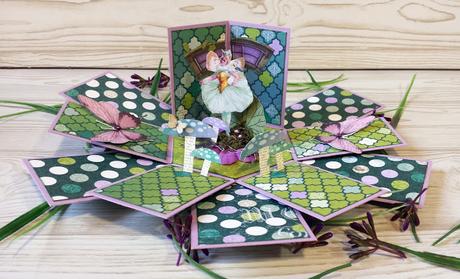 Tutorial: exploding card hexagonal