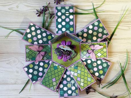 Tutorial: exploding card hexagonal