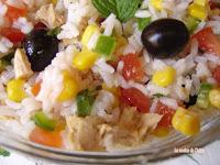 Ensalada de arroz con atún Ensalada de arroz con atún