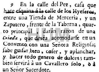 Memoria de Pez. Parte II: Comercios antiguos y peces gordos (Siglo XVIII)