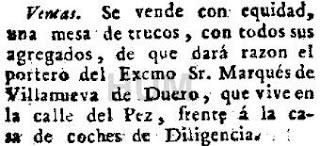 Memoria de Pez. Parte II: Comercios antiguos y peces gordos (Siglo XVIII)