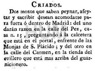 Memoria de Pez. Parte II: Comercios antiguos y peces gordos (Siglo XVIII)