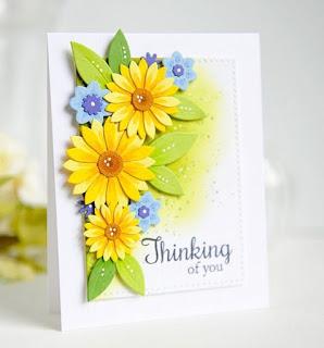 Tarjetas con flores de protagonistas - Handmade Greeting Cards.