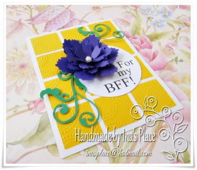 Tarjetas con flores de protagonistas - Handmade Greeting Cards.