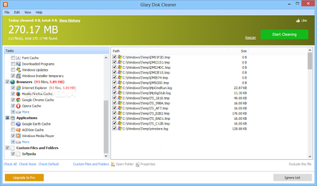 Glary Disk Cleaner 5.0.1.96,multilenguaje,eliminar la basura de Windows