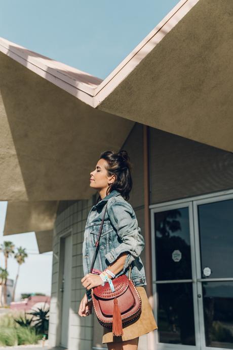 Suede & Denim Denim_Jacket-Saint_Laurent-Chloe_Top-Suede_Skirt-Chloe_Hudson_Bag-Espadrilles-Coachella-Palm_Springs-Outfit-Collage_Vintage-11
