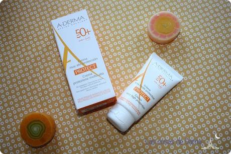 A-Derma Protect Crema SPF 50+ Pieles frágiles normales a secas A-DERMA PROTECT protección solar