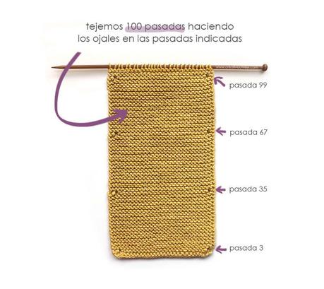 Pelele a dos agujas de bebé – Patrón y tutorial DIY de punto Como hacer un pelele a dos agujas de bebé tejido a punto musgo -Tutorial DIY paso a paso y patrón gratis