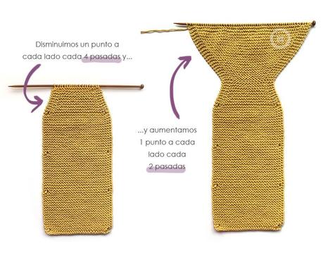 Pelele a dos agujas de bebé – Patrón y tutorial DIY de punto Como hacer un pelele a dos agujas de bebé tejido a punto musgo -Tutorial DIY paso a paso y patrón gratis