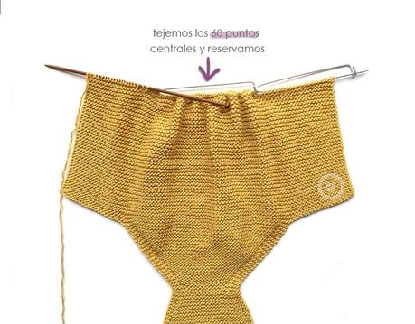 Pelele a dos agujas de bebé – Patrón y tutorial DIY de punto Como hacer un pelele a dos agujas de bebé tejido a punto musgo -Tutorial DIY paso a paso y patrón gratis