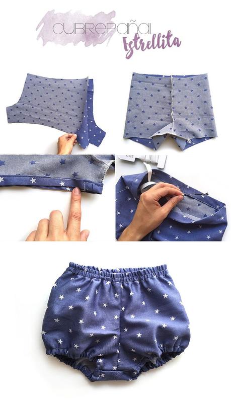 tutoriales de ropa de bebé de verano DIY