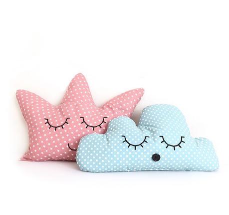 Cojines decorativos DIY – Corona y nube cojines-decorativos-corona-nube-9-
