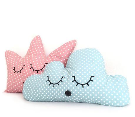Cojines decorativos DIY – Corona y nube cojines-decorativos-corona-nube-10-
