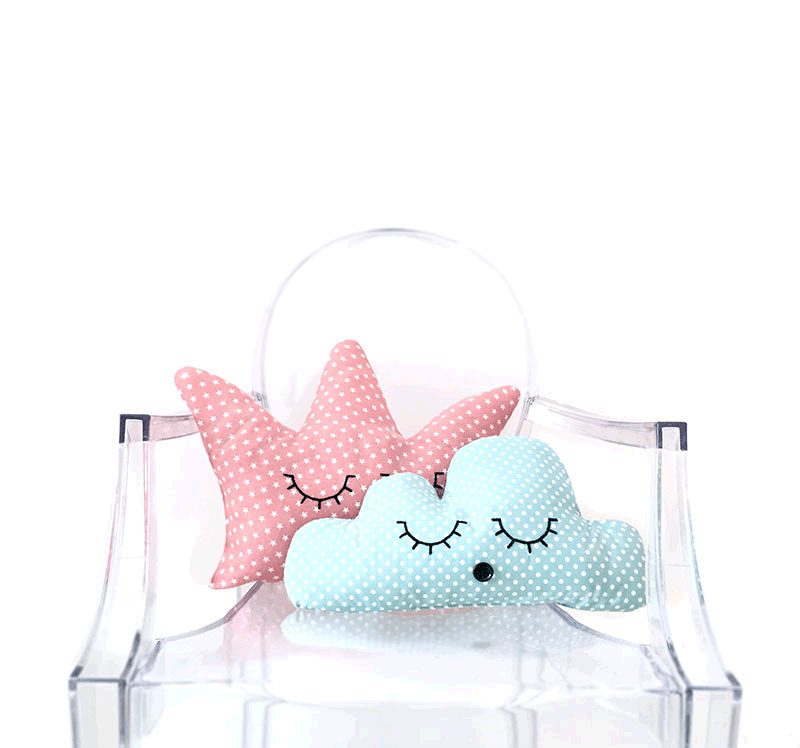 Cojines decorativos DIY – Corona y nube cojines-decorativos-corona-nube-11