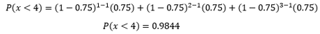 Ejercicio resuelto Distribución Geométrica