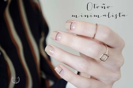 ♔ Manimonday - Otoño nude / Nail Art ❀