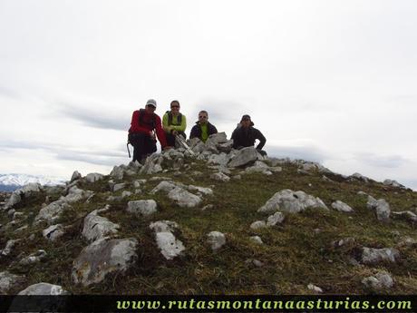 Cima de Peñalichar, en el Sueve Cima de Peñalichar, en el Sueve