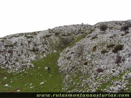 Subiendo a Peñalichar en el Sueve Subiendo a Peñalichar en el Sueve