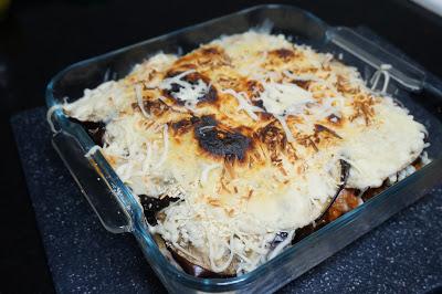 Lasaña de berenjenas o Mousaka Lasaña de berenjenas o Mousaka