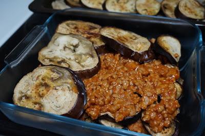 Lasaña de berenjenas o Mousaka Lasaña de berenjenas o Mousaka