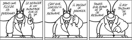 Viñeta de Le Chat, de Philippe Geluck Viñeta de Le Chat, de Philippe Geluck