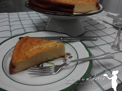 Tarta de queso con yogur