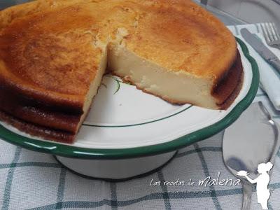 Tarta de queso con yogur